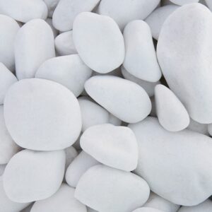 Zaokrąglone białe kamienie do sauny Saunario 5-8 cm 10 kg