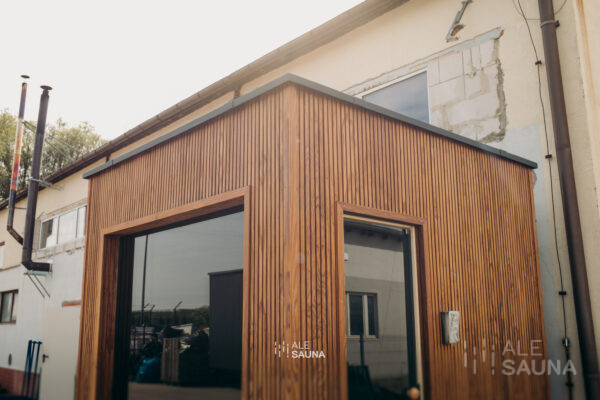 Zewnętrzna Sauna Ogrodowa | Abachi & Radiata Termo | Edycja Premium - obrazek 12