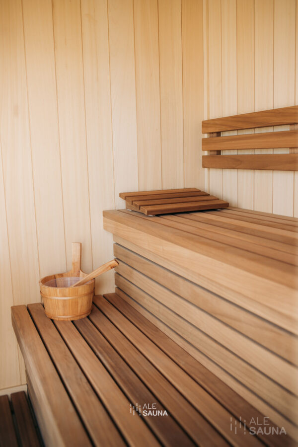 Zewnętrzna Sauna Ogrodowa | Abachi & Radiata Termo | Edycja Premium - obrazek 9
