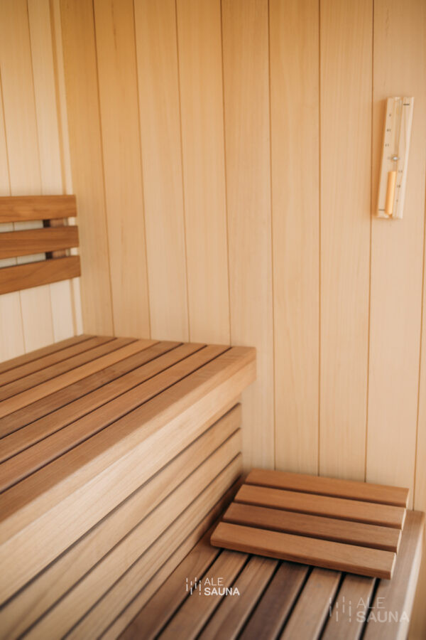 Zewnętrzna Sauna Ogrodowa | Abachi & Radiata Termo | Edycja Premium - obrazek 11