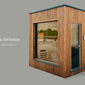 Zewnętrzna Sauna Ogrodowa | Abachi & Radiata Termo | Edycja Premium